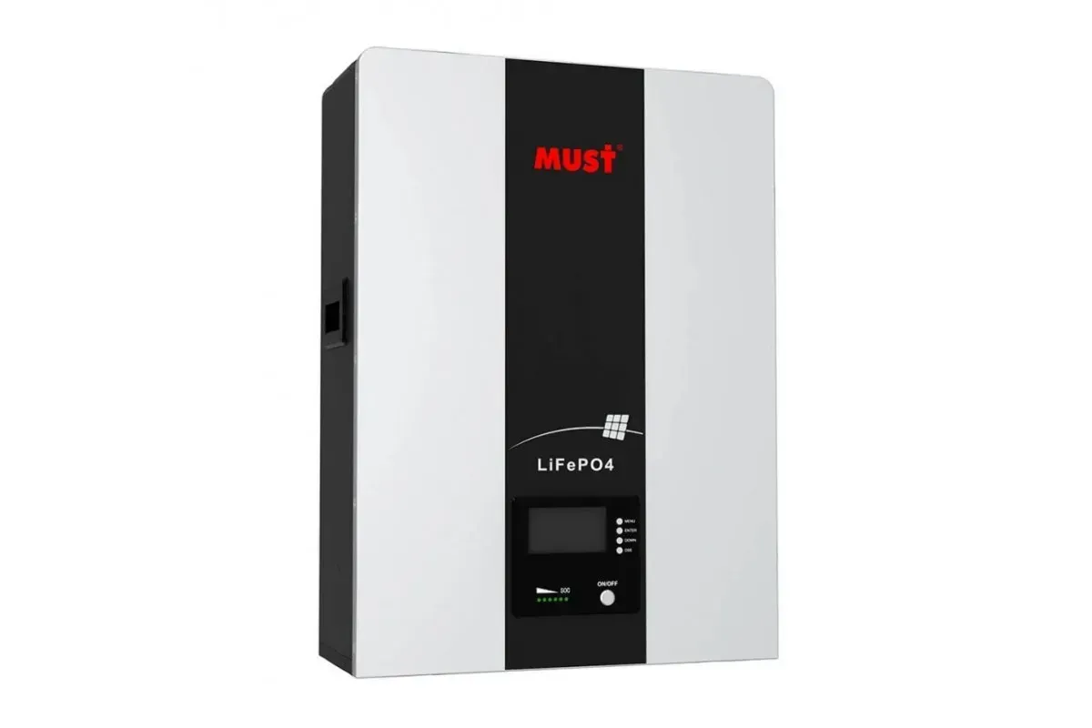 Акумуляторна батарея Must LP1600-24100 LiFePO4 24V 100Ah