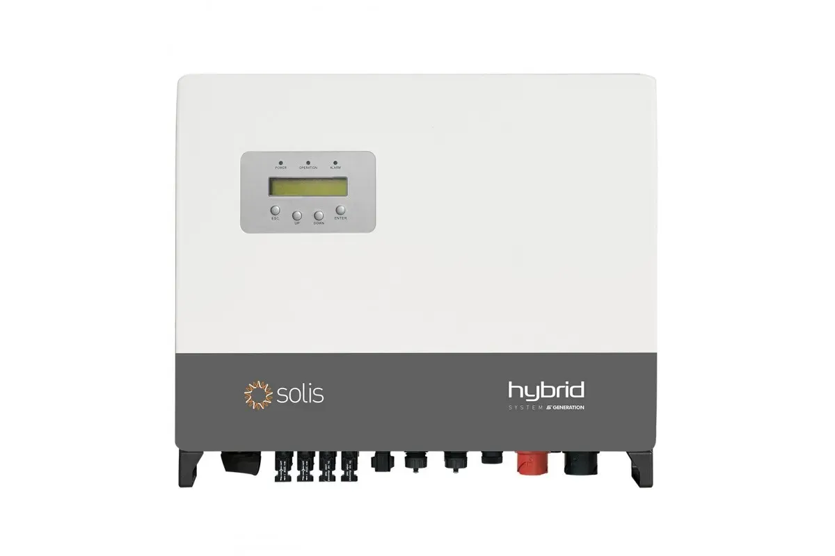 ІНВЕРТОР ГІБРИДНИЙ SOLIS RHI-3P10K-HVES-5G 10 кВт 3фази